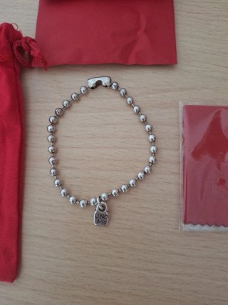 Bracciale UNO a 50 maglie con lucchetto