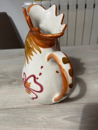 Brocca gallo Bassano ceramica
