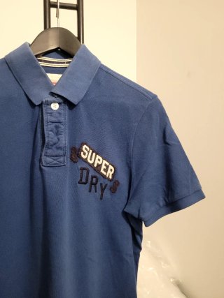 Superdry Polo Azul Talla M