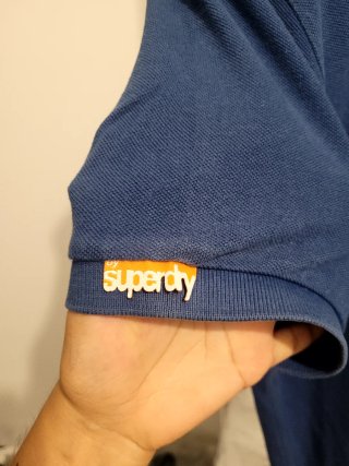 Superdry Polo Azul Talla M