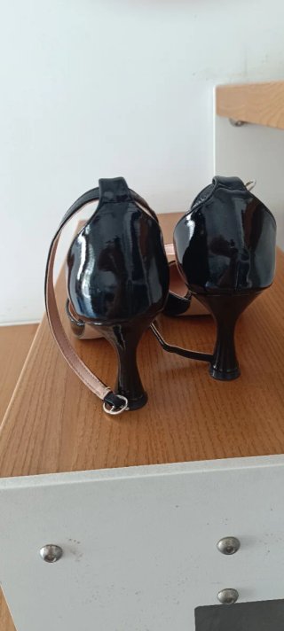 Décolleté nere tacco 36