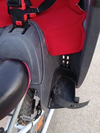 Portabebés para bicicleta