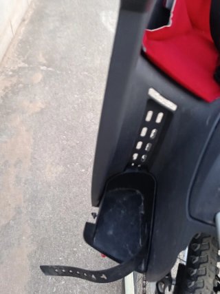 Portabebés para bicicleta