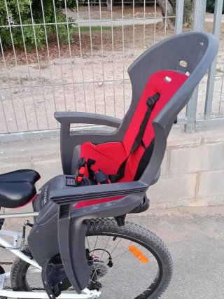 Portabebés para bicicleta
