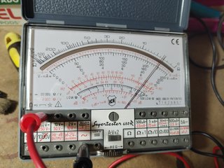 RADIO ANTIGUA.MULTIMETRO ANALOGICO ICE 680R.