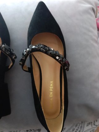 Zapatos Alma en Pena Negros Mujer