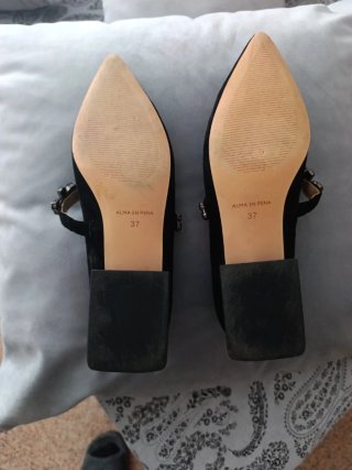 Zapatos Alma en Pena Negros Mujer