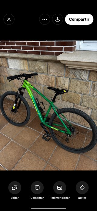 Bicicleta Monty verde