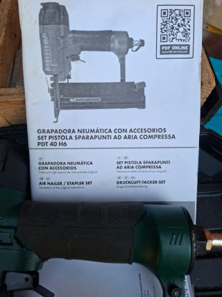 Sparapunti ad aria compressa Parkside