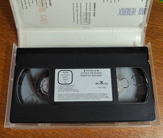 Little Richard - Keep On Rockin' VHS Originale