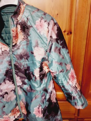 Giacca donna trapuntata reversibile taglia 53