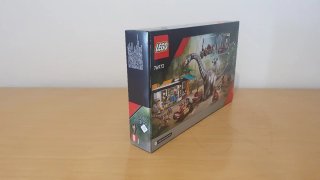 LEGO 76973 Raptor & Titanosaurus Mission NUOVO