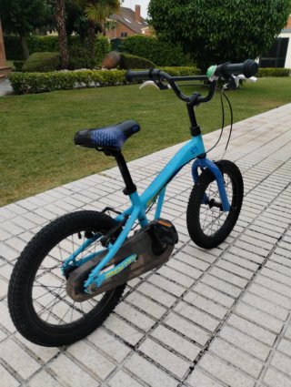 Bici infantil Monty 130 azul