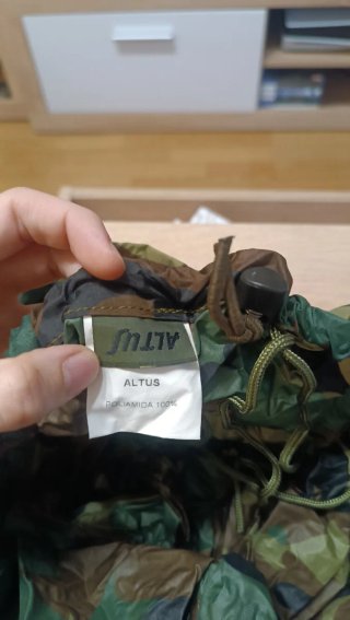 Funda impermeable para mochila camuflaje
