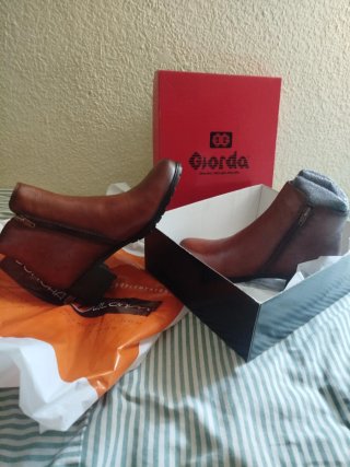 Botines Giorda Marrones Talla 39