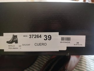 Botines Giorda Marrones Talla 39