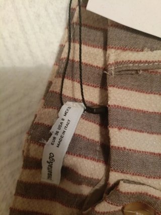 Pantalón rayas Rennatta&go