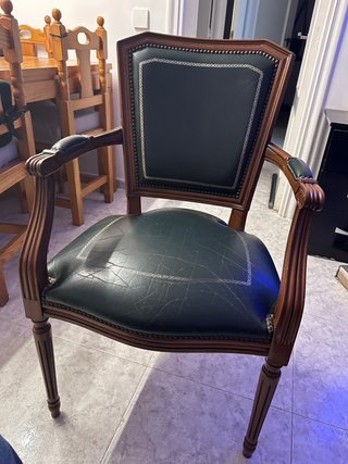 Silla para despacho. luis XVI