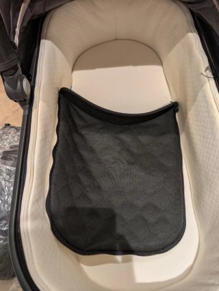 Capazo UPPAbaby Cruz Negro.