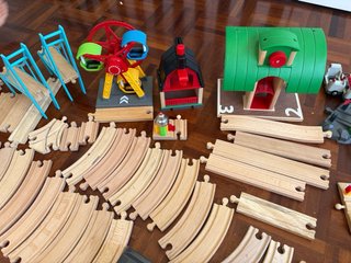 Grande Lotto BRIO Ferrovia in Legno