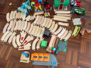 Grande Lotto BRIO Ferrovia in Legno