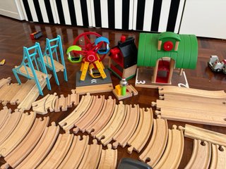 Grande Lotto BRIO Ferrovia in Legno