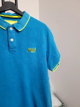 Polo Superdry azul XL