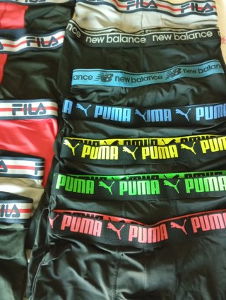 Conjunto boxers True Religion preto e cinza