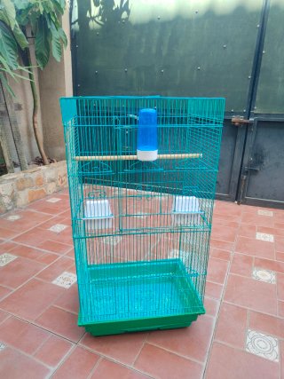 Jaula grande voladero para pájaros