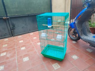Jaula grande voladero para pájaros