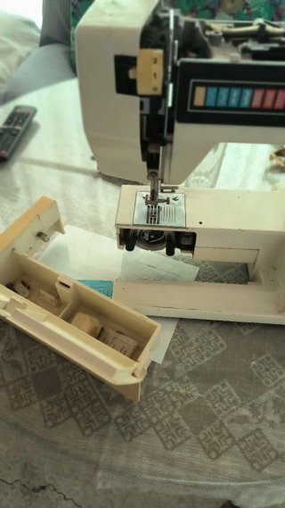Máquina de coser Wertheim para piezas