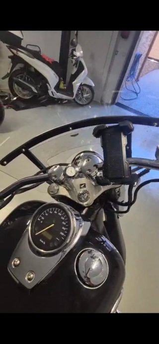 Honda Shadow 750 Cruiser Negra