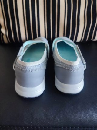 Zapatillas Newfeel Mujer Talla 39 Gris/Turquesa