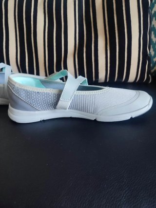 Zapatillas Newfeel Mujer Talla 39 Gris/Turquesa