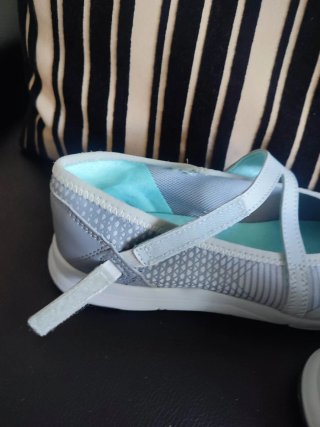Zapatillas Newfeel Mujer Talla 39 Gris/Turquesa