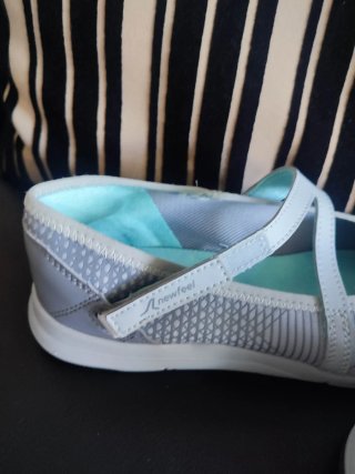 Zapatillas Newfeel Mujer Talla 39 Gris/Turquesa