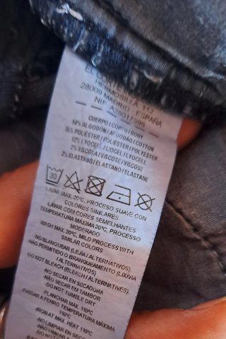 Pantalón vaquero pitillo azul Easy Wear Mujer
