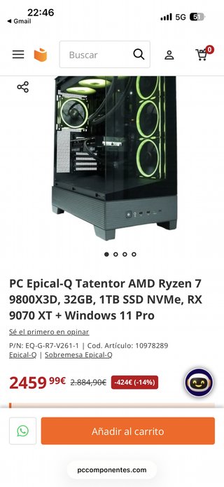 PC Gaming Tatentor Epical Q
