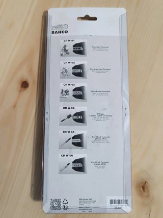 Crimpadora Bahco CRW01 - ¡Nueva!