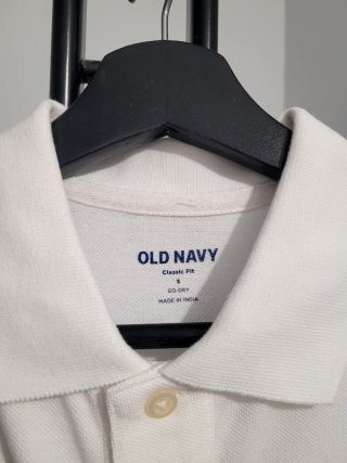 Camisa Polo Old Navy Blanca Talla S