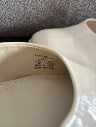 Zapato Tacon Comodo Marca Bershka con Plataforma