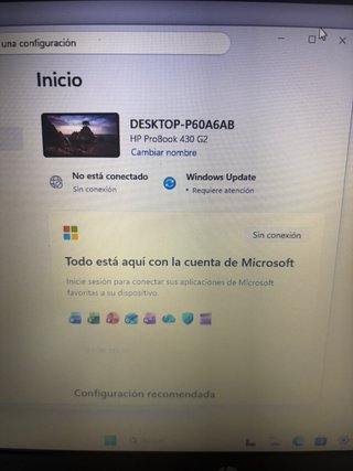 Portátil HP ProBook 430 G2 i3 1.90GHz 4GB RAM