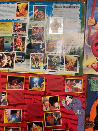 Lote 10 Álbumes Cromos Años 90