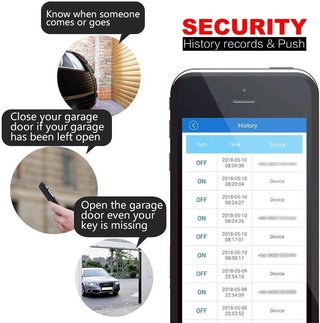 Control Garaje WiFi Tuya Alexa Smart Life