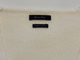 Jersey Massimo Dutti XS, algodón 100%, COMO NUEVO!