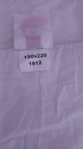 Edredón relleno Nórdico y funda.Blanco y Rosa. 90