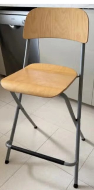 Taburete IKEA Madera Claro