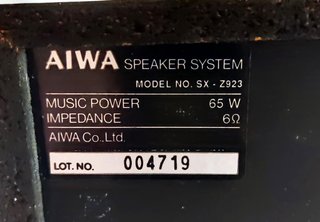 ALTAVOCES vintage AIWA y VIETA