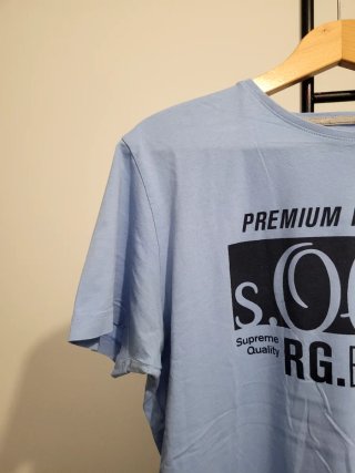 Camiseta s.Oliver azul hombre talla M