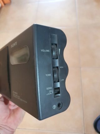 Radio Sony ICF-M400S Negra